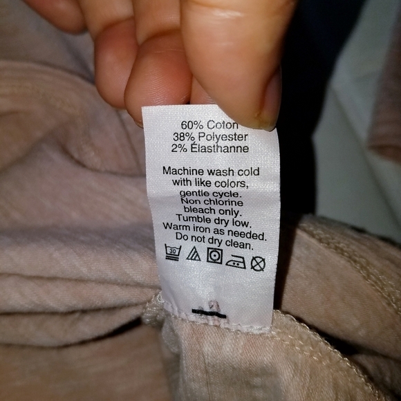 🌸 Madewell | Pink‎ Cotton Slub Turtleneck XS - Picture 6 of 11